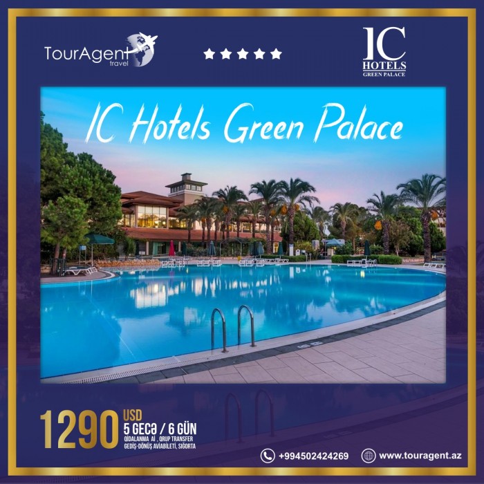 İC Green Palace 5* ( Antalya)
