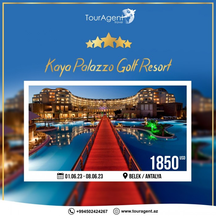 Kaya Palazzo Golf Resort