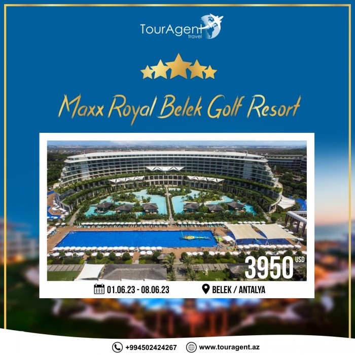 Maxx Royal Belek Golf Resort - 1