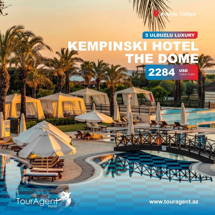 Antalyanın seçilmiş 5 ulduzlu, Luxury otelləri - 3