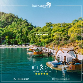 Rixos Premium Gocek 5* otelində lüks və dəbdəbəli istirahət sizi gözləyir!