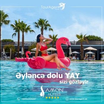 Amon Hotels-də adrenalini və əyləncəni tam şəkildə hiss edin