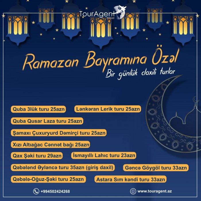 Ramazan bayramına özəl Rayon turlarımız - 1