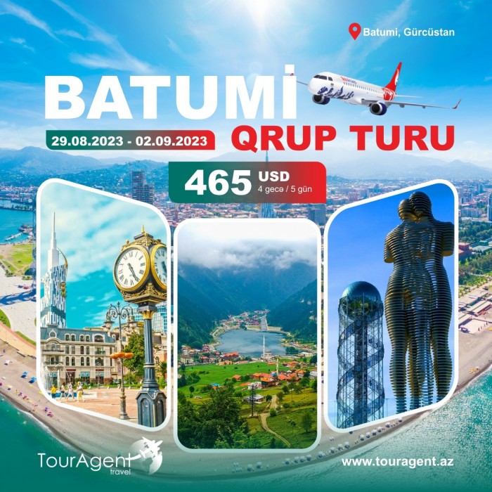 Batumi-Trabzon-Tiflis təyyarə qrup turu - 1