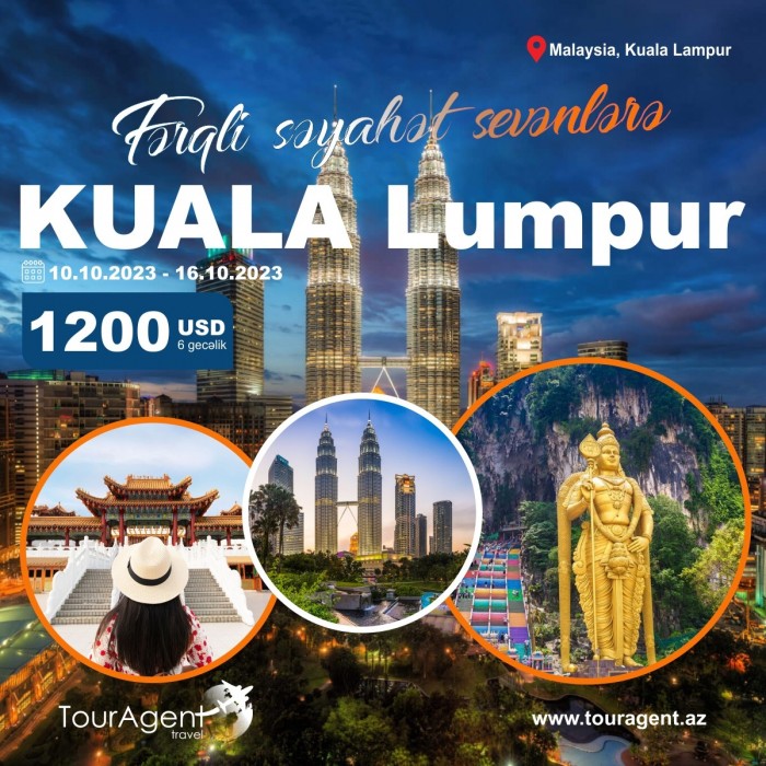 Fərqli səyahət sevənlər üçün Kuala Lumpur turu - 1