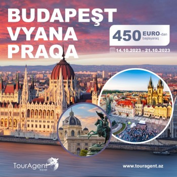 Budapeşt-Vyanna-Praqa turu